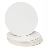 Dodatki do ciast w proszku - Podkład pod tort 18 cm gruby biały okrągły podkładka pod tort ciasto mocny - miniaturka - grafika 1