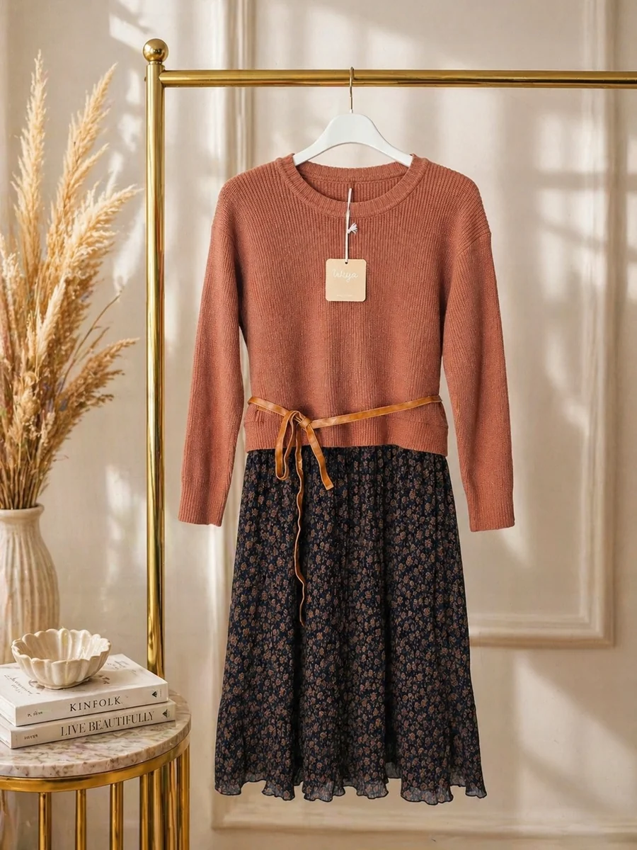 Sukienka damska WIYA - styl boho