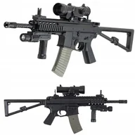 Zabawki militarne - PISTOLET NA KULKI BI -8002 ASG IMITACJA BRONI NA KULKI 6MM - miniaturka - grafika 1