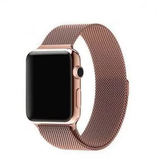 Opaska Pasek Bransoleta Milaneseband Apple Watch 1/2/3/4/5/6/7/8/Se 38/40/41Mm Rose Gold - Akcesoria do smartwatchy - miniaturka - grafika 1