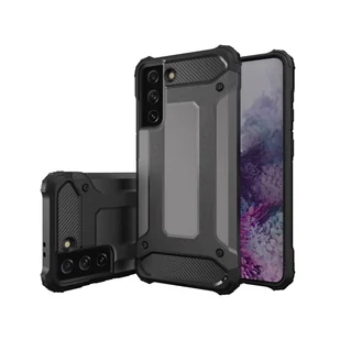 Hybrid Armor etui do Samsung Galaxy S23 Ultra pancerny hybrydowy pokrowiec czarne - Etui i futerały do telefonów - miniaturka - grafika 2