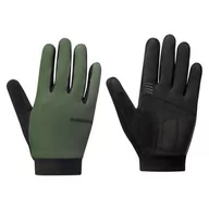 Rękawiczki rowerowe - Rękawiczki rowerowe SHIMANO Explorer FF (rozmiar XXL) Zielony - miniaturka - grafika 1