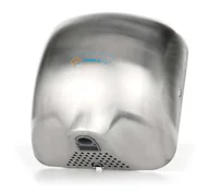 Suszarki do rąk i włosów - Jet Dryer Suszarki - Suszarka do rąk na gorące powietrze Prosta, matowa stal nierdzewna 8596220002723 - miniaturka - grafika 1