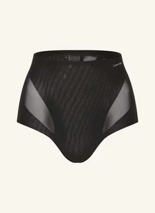 Calvin Klein Szorty Modelujące Stay-Put Mesh schwarz - Spodenki damskie - miniaturka - grafika 1