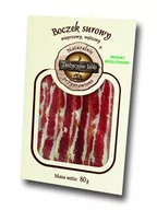 Kiełbasa i wędliny - Boczek surowy wędzony 80g - miniaturka - grafika 1