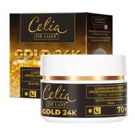 Kremy do twarzy - Celia Gold 24k Luksusowy krem przeciwzmarszczkowy 70+ 50ml - miniaturka - grafika 1