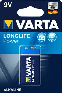 Varta Bateria LongLife Power 9V Block 50 szt. - Baterie i akcesoria - miniaturka - grafika 1