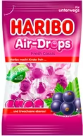 Inne słodycze - Haribo, cukierki miętowo-porzeczkowe Air Drops, 100 g - miniaturka - grafika 1