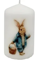 Świece - Świeca wielkanocna Zajączek wielkanocny Króliczek świeczka na Wielkanoc - miniaturka - grafika 1
