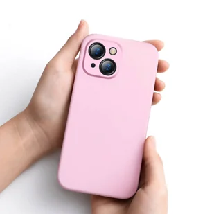 Baseus Liquid Gel Case silikonowe etui pokrowiec do iPhone 13 różowy (ARYT000904) - Etui i futerały do telefonów - miniaturka - grafika 26