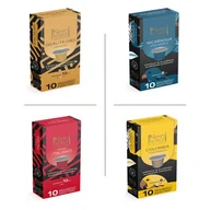 Kawa w kapsułkach i saszetkach - Neronobile zestaw kapsułek aluminiowych do Nespresso - 100 kapsułek - miniaturka - grafika 1