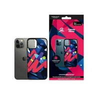 Etui i futerały do telefonów - Etui PanzerGlass ClearCase antybakteryjne wersja Mikael B Limited Artist Edition na iPhone 12 / 12 Pro - wielokolorowe - miniaturka - grafika 1