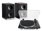 Zestawy stereo - Audio-Technica AT-LP70XBT (czarny) + Connex (czarny) - miniaturka - grafika 1