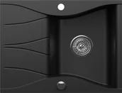 Zlewozmywaki - KERNAU KGS O 4565 1B1D DEEP BLACK (czarny mat) - miniaturka - grafika 1