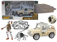 Samochody i pojazdy dla dzieci - Jeep wojskowy z akcesoriami - ADAR - miniaturka - grafika 1