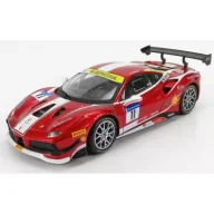 Samochody i pojazdy dla dzieci - Bburago ferrari racing model kit - 488 challenge 1:24 - miniaturka - grafika 1