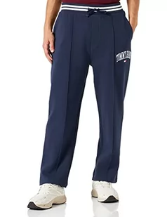 Tommy Hilfiger Męskie spodnie dresowe TJM BAX Collegiate z dzianiny, granatowe, L, Ciemna granatowa, L - Spodenki męskie - miniaturka - grafika 1