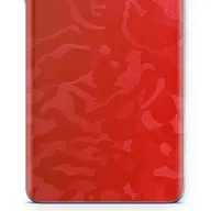 Folie ochronne do telefonów - Folia naklejka skórka strukturalna na TYŁ do Apple iPhone 4 - Moro | Camo Czerwony - apgo SKINS - miniaturka - grafika 1