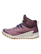 Buty trekkingowe damskie - Keen Botki turystyczne "Zionic" w kolorze fioletowym - miniaturka - grafika 1