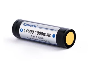 Keeppower 14500 - 1000mAh 3,6V - 3,7V zabezpieczony (PCB) - Baterie i akcesoria - miniaturka - grafika 1