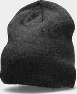 Czapki damskie - 4f Czapka zimowa H4Z22-CAM002 Ciemny Szary melanż r.one size - miniaturka - grafika 1