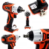 Klucze i nasadki - KRAFT&DELE Klucz udarowy akumulatorowy 18V 400Nm + bateria + ładowarka KD1750 - miniaturka - grafika 1