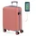 SKPAT - Sztywna walizka podróżna 4 podwójne koła. ABS. Kłódka TSA. Odporny i lekki bagaż. portu USB. Mała kabina zatwierdzona. 175050