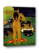 Obrazy i zdjęcia na płótnie - Tahitian Women Bathing, Paul Gauguin - obraz na płótnie Wymiar do wyboru: 30x40 cm - miniaturka - grafika 1