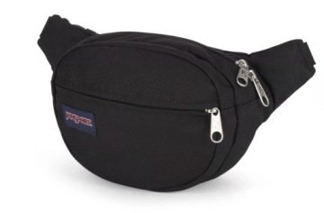 Saszetka biodrowa nerka JanSport Fifth Avenue Black, czarna