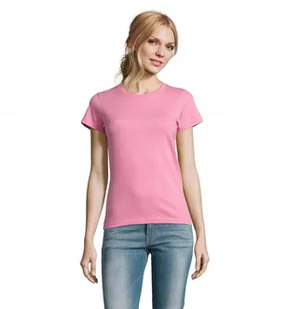 T-shirt Koszulka Damska WYSOKA JAKOŚĆ Sol's IMPERIAL 11502 Orchid Pink L - Koszulki i topy damskie - miniaturka - grafika 1