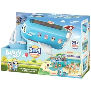 Zestaw figurek BLUEY Samolot BLU17670 - Figurki dla dzieci - miniaturka - grafika 1