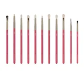 Pędzle do makijażu - Boho Beauty ROSE TOUCH 11PC. EYE BRUSH SET - miniaturka - grafika 1