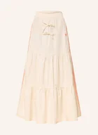 Spódnice - Adidas Originals Spódnica Summer Glow beige - miniaturka - grafika 1