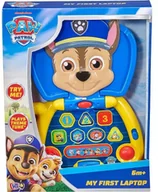 Zabawki interaktywne dla dzieci - Paw Patrol Chase My First Laptop - miniaturka - grafika 1