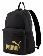 Plecaki szkolne i tornistry - Puma Plecak Szkolny Ze Złotym Nadrukiem Do Szkoły - miniaturka - grafika 1