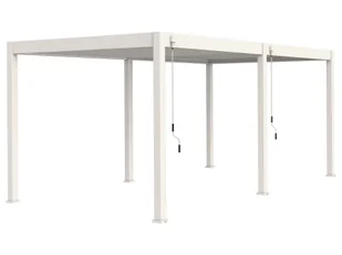 Pergoline Aluminiowe zadaszenie tarasowe Superior (Biały, 3,6x5,3 m) - Garaże i wiaty Pergoline Aluminiowe zadaszenie tarasowe Superior (Biały, 3,6x5,3 m) - Garaże i wiaty - miniaturka - grafika 1