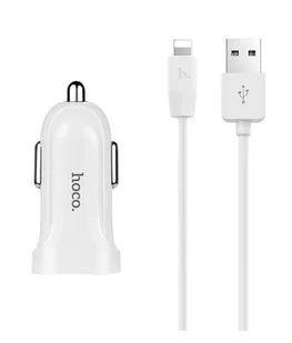 Hoco Z2 Ładowarka Samochodowa Plus Kabel Lightning - Ładowarki samochodowe - miniaturka - grafika 3