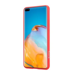 Crong Color Cover - Etui Huawei P40 (czerwony) - Etui i futerały do telefonów - miniaturka - grafika 5