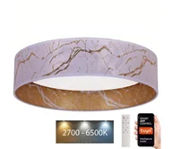 Lampy sufitowe - Brilagi - LED Ściemnialne oświetlenie VELVET SMART LED/36W/230V Wi-Fi Tuya + pilot - miniaturka - grafika 1