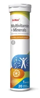 Witaminy i minerały - Multivitamina + Minerals Dr.Max, suplement diety, smak pomarańczowy, 20 tabletek musujących  Duży wybór produktów | Dostawa kurierem DHL za 10.90zł !!!| Szybka wysyłka do 2 dni roboczych! | 3739361 - miniaturka - grafika 1
