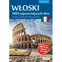 Włoski 1000 Najważniejszych Słów Poziom A1-A2 Praca zbiorowa - Nauka - miniaturka - grafika 1