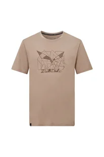 Koszulka eagle geometric-quicksand - SALEWA - Koszulki i topy damskie - miniaturka - grafika 1