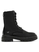 Botki damskie - Mustang Botki 1398-507 Czarny - miniaturka - grafika 1