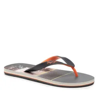 Klapki i japonki damskie - Pepe Jeans Japonki Hawi Palm PMS70115 Black 999 - miniaturka - grafika 1