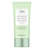 Kremy do twarzy - Thank You Farmer Łagodzący krem przeciwsłoneczny z SPF50  50 ml - miniaturka - grafika 1