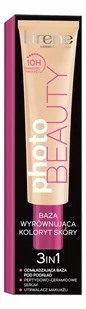 Lirene 3in1 photo beauty, baza wyrównująca koloryt skóry, 30 ml - Bazy pod makijaż - miniaturka - grafika 1