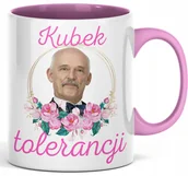 Kubki - KUBEK TOLERANCJI DLA LEWAKA KORWIN MIKKE PIS DUDA kaczyński tusk koalicja - miniaturka - grafika 1