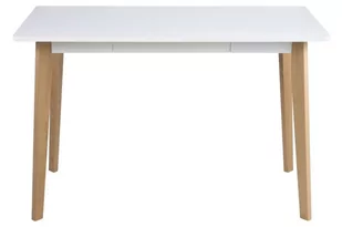 AC Design Furniture medina biurka i stoły do komputera, drewno, malowane na biało, 58.00 x 117.00 x 75.50 cm 0000056715 - Biurka dla dzieci - miniaturka - grafika 1