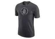 Koszulki męskie - Nike Nba Brooklyn Nets Earned Edition Logo Dri-Fit Tee Black - miniaturka - grafika 1