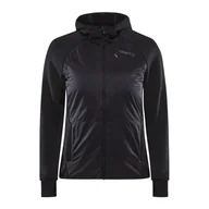 Bluzy sportowe damskie - Damska Bluza CRAFT ADV HYBRID MIDLAYER W 1913765-999000 – Czarny - miniaturka - grafika 1